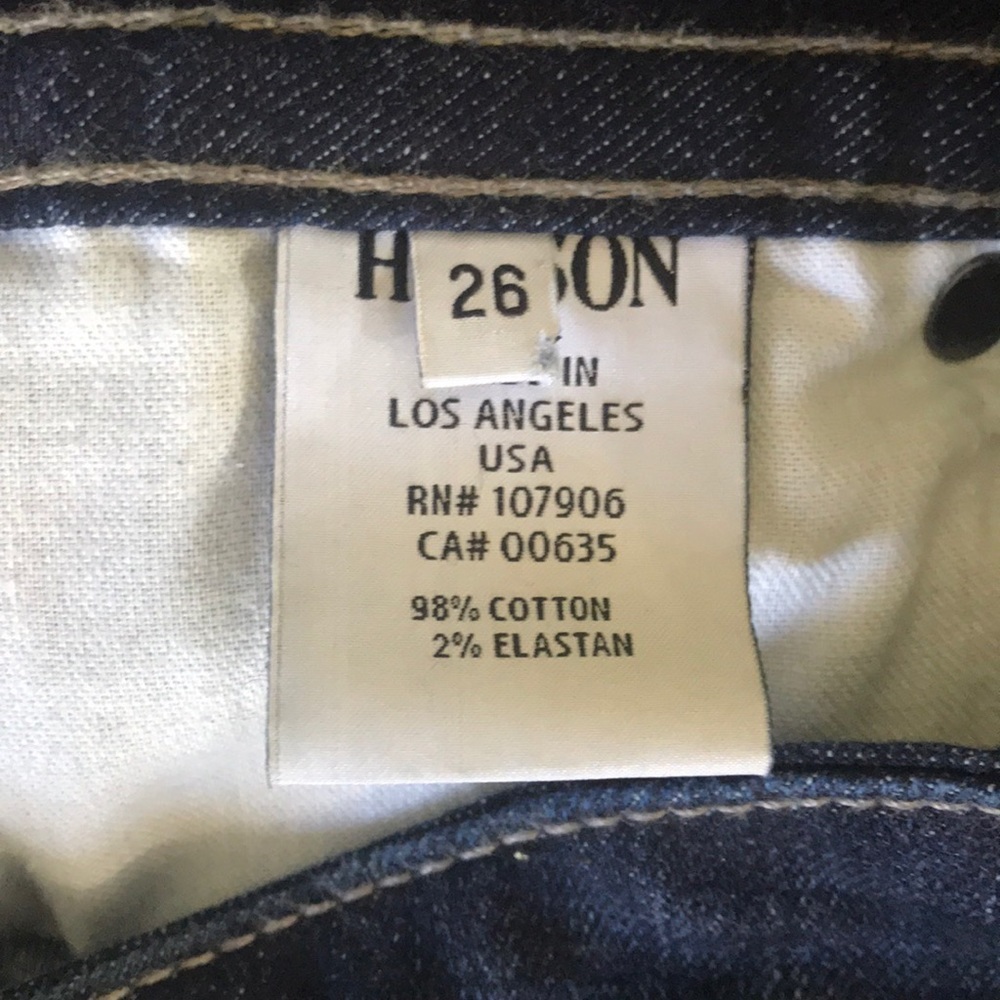 HUDSON SIGNATURE PETITE BOOTCUT in Leyton Size 26 - Picture 6 of 8